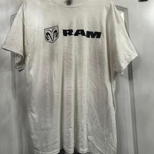 Gildan Men's White RAM T-shirt